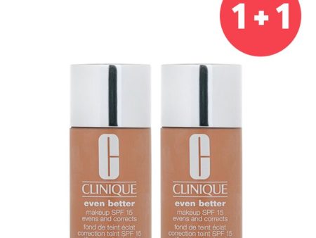 【1+1 Set】even Better Makeup Spf15 (dry Combination To Combination Oily) - No. 08  Cn74 Beige - 30ml 1oz x2 on Sale