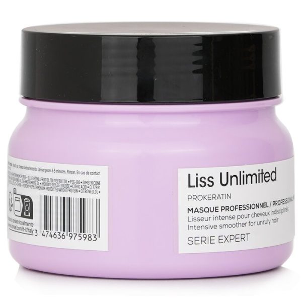 Serie Expert - Liss Unlimited Professional Hairmask For Unruly Hair - 250ml 8.5oz Online now