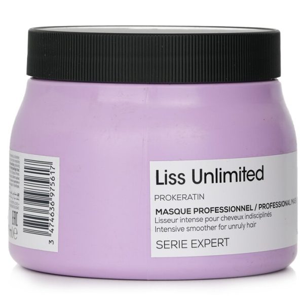 Professionnel Serie Expert - Liss Unlimited Prokeratin Intense Smoothing Mask (for Unruly Hair) - 500ml 16.9oz Sale