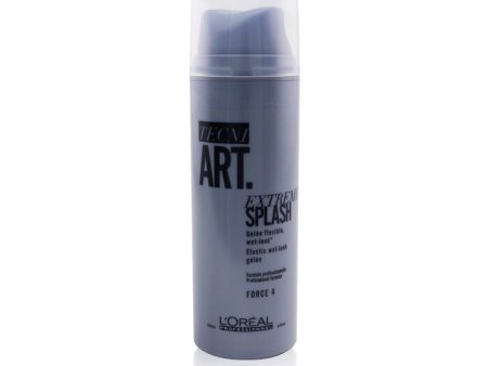 Professionnel Tecni Art. Extreme Splash (gelee Flexible, Wet-look) - 150ml 5oz Hot on Sale