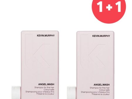 【1+1 Set】angel.wash (a Volumising Shampoo - For Fine, Dry Or Coloured Hair) - 250ml 8.4oz x2 For Cheap