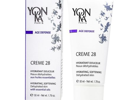 Age Defense Creme 28 With Essential Oils - Hydrating, Softening (dehydrated Skin) - 50ml 1.79oz Cheap