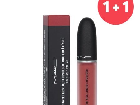 【1+1 Set】powder Kiss Liquid Lipcolour - # 989 Mull It Over - 5ml 0.17oz x2 For Sale