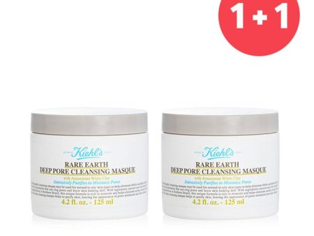 【1+1 Set】rare Earth Deep Pore Cleansing Masque - 125ml 4.2oz x2 Online now