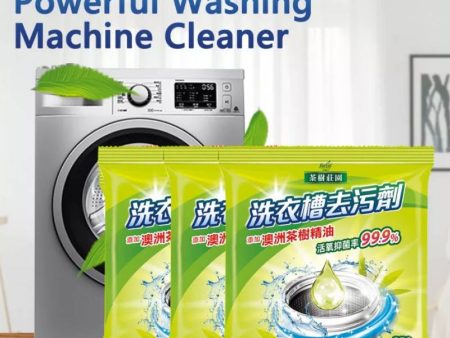 [Bundle of 2]Farcent Tea Tree Oil Added Washing Machine Cleaner(250g X 3 Bags ) Online Hot Sale