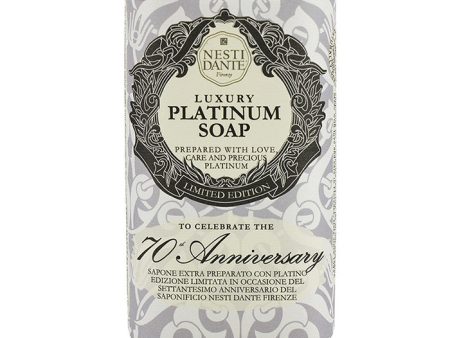 7070 Anniversary Luxury Platinum Soap With Precious Platinum (limited Edition) - 250g 8.8oz Online now