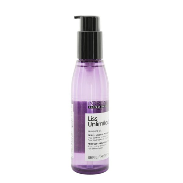 Professionnel Serie Expert - Liss Unlimited Primrose Oil Frizz Control & Shine Smoother Serum (all Hair Type) - 125ml 4.2oz Sale