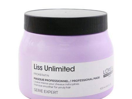 Professionnel Serie Expert - Liss Unlimited Prokeratin Intense Smoothing Mask (for Unruly Hair) - 500ml 16.9oz Sale