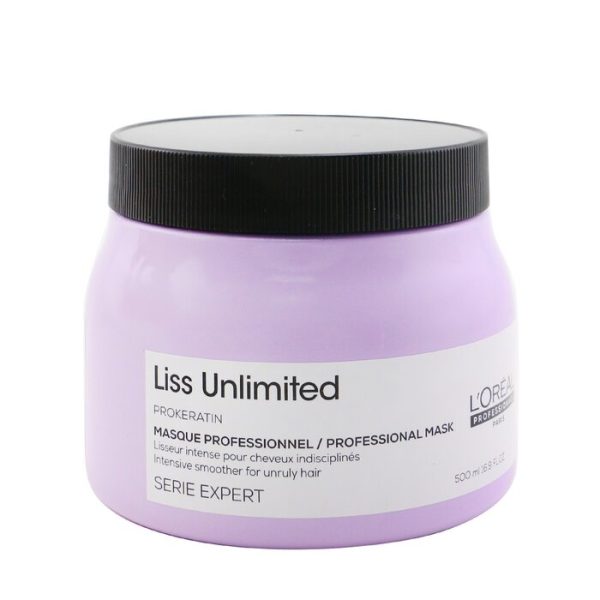 Professionnel Serie Expert - Liss Unlimited Prokeratin Intense Smoothing Mask (for Unruly Hair) - 500ml 16.9oz Sale