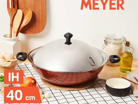 [Meyer] IH 40cm Chinese Wok - Bronze Online