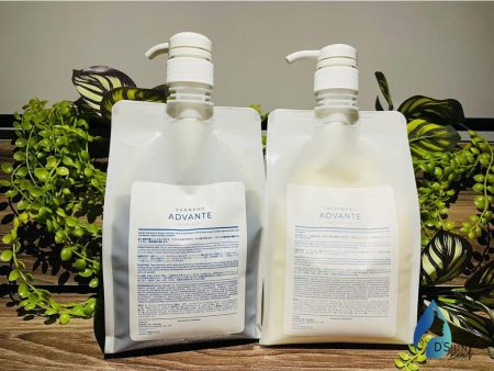 Advante Shampoo (900ml) & Treatment (900g) with Pump and Cover Set For Sale