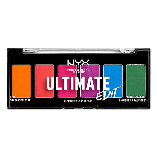 NYX - Ultimate Edit Petite Shadow Palette Brights - 0.04 oz (1.2 g) Fashion