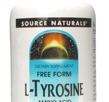 SOURCE NATURALS - L-Tyrosine 500 mg - 100 Tablets Fashion