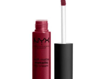 NYX - Soft Matte Metallic Lip Cream Madrid - 0.22 fl oz (6.7 ml) For Cheap