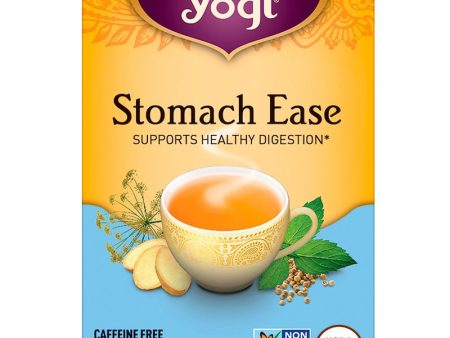 YOGI TEA - Stomach Ease Tea - 6 x 16 Tea Bags Online Sale