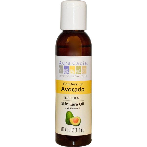 AURA CACIA - Avocado Natural Skin Care Oil - 4 fl. oz. (118 ml) Hot on Sale