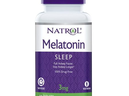 NATROL - Melatonin 3 mg - 60 Tablets on Sale