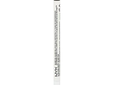 NYX - Slide On Eye Pencil, Pure White - 0.04 oz. (1.2 g) For Discount