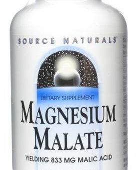 SOURCE NATURALS - Magnesium Malate (1250 mg) - 180 Tablets Online now