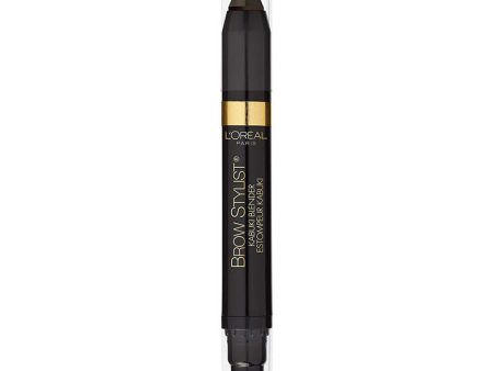 L OREAL - Brow Stylist Kabuki Blender Crayon, Dark Brunette - 0.05 oz. (1.5 g) Online