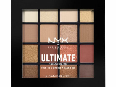 NYX - Ultimate Shadow Palette Warm Neutrals - 0.02 oz (0.6 g) Online now