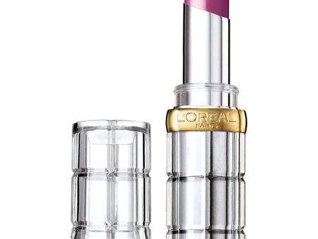 L OREAL - Colour Riche Shine Lipstick, Gleaming Plum - 0.1 oz. (3 g) Online Sale