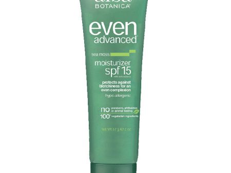 ALBA BOTANICA - Very Emollient Sea Moss Moisturizer SPF 15 - 2 oz. (57 g) Online Hot Sale